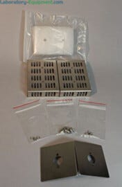 Filters the glove box's inlet and outlet as the inert gas is purified. | 3644-20 displayed