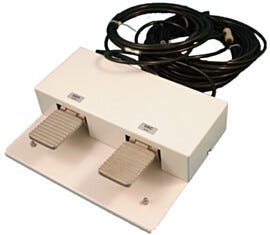 Foot pedal valve assembly for BACTRON and BACTROX Anaerobic Chambers | 3901-09 displayed