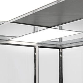 2'W x 4'D LED panel mounted in Terra Universal Cleanroom  |  3800-41 displayed