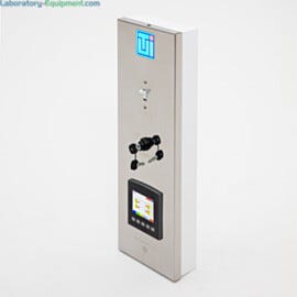 Cleanroom control panel with Tier 2 system monitors and controls up to 100 FFUs in 8 rooms; 6 inputs for pressure/RH/temp sensors, plus FFU performance alarm, f  |  6607-02-M displayed