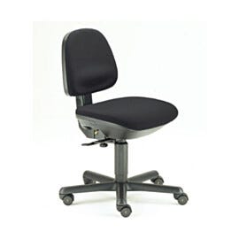 Static-dissipative fabric makes these chairs safe for use around sensitive components and equipment  |  1013-00 displayed