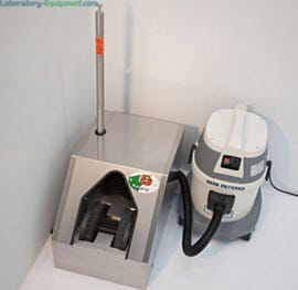 Bull Dog 351 Shoe Brush Machine | 7575-00 displayed