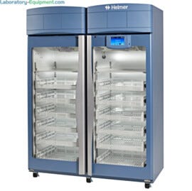 GX i.Series 2-door Pharmacy Refrigerators with OptiCool and i.C3 interface include ventilated shelves (2) and drawers (12); in 44.9, and 56.0 cu ft. models | 6707-44A displayed