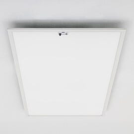 Battery- powered emergency light illuminates cleanroom in event of a power failure | 3800-47A displayed