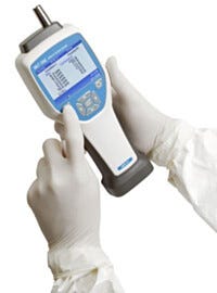 The MET ONE HHPC 6+ is a full-featured, six-channel handheld particle counter | 1505-50 displayed