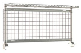 Designed to optimize workspace efficiency, the included shelf and SmartWall Grid ensure essential items stay within reach   |  1542-46 displayed