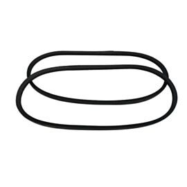 V-belts, for Motorized Shoe Cleaner, Black Rubber