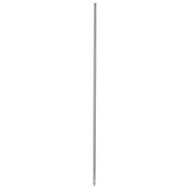 Olympic shelving post for stationary units with 1" shelf intervals, chromate finish, and leveling bolts  |  1303-53 displayed