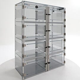 Terra's nitrogen desiccator cabinets surpass, by far, any manufacturer's design quality, contamination control and availability.