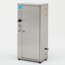Compact nitrogen generator with purity control, low-pressure alert, and prefilters | 2700-12C displayed