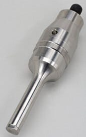 Horns transmit ultrasonic energy into a solution  |  2601-49 displayed