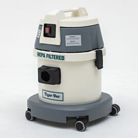 Vacuum for Bulldog 351 Shoe Brush Machine  |  7575-02 displayed