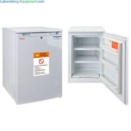 Economical and compact freezers for routine lab storage in various capacity sizes with CFC-free refrigerant, adjustable temperature control and manual defrost | 1536-PP-02 displayed