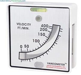 Vaneometer helps meet OSHA, EPA safety ventilation requirements while measuring air velocities from 25 - 400 fpm | 1600-46 displayed