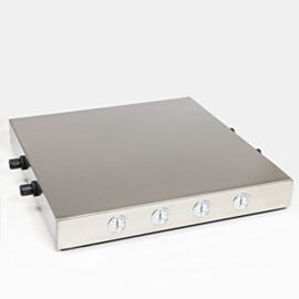Vibration-free platforms utilize pneumatic isolators to provide benchtop vibration isolation in both vertical and horizontal  |  1580-03 displayed