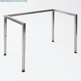 Height adjustable stand supports BioSafe Universal Hoods | 1686-18-30 displayed