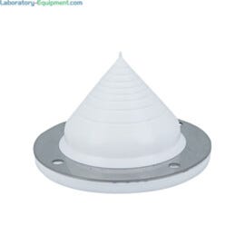 The silicone wall boot 4" W x 4" D x 2" H forms a flexible and sanitary seal, and can be cut to custom sizes   |  2900-63 displayed
