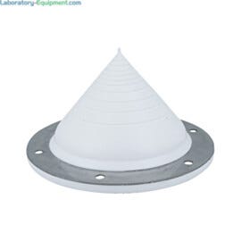 The silicone wall boot 6" W x 6" D x 3" H forms a flexible and sanitary seal, and can be cut to custom sizes   |  2900-18 displayed