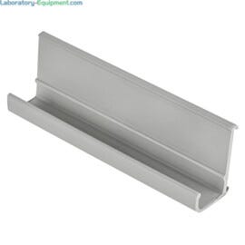 White plastic shelf marker for InterMetro carts and shelving | 1302-52 displayed