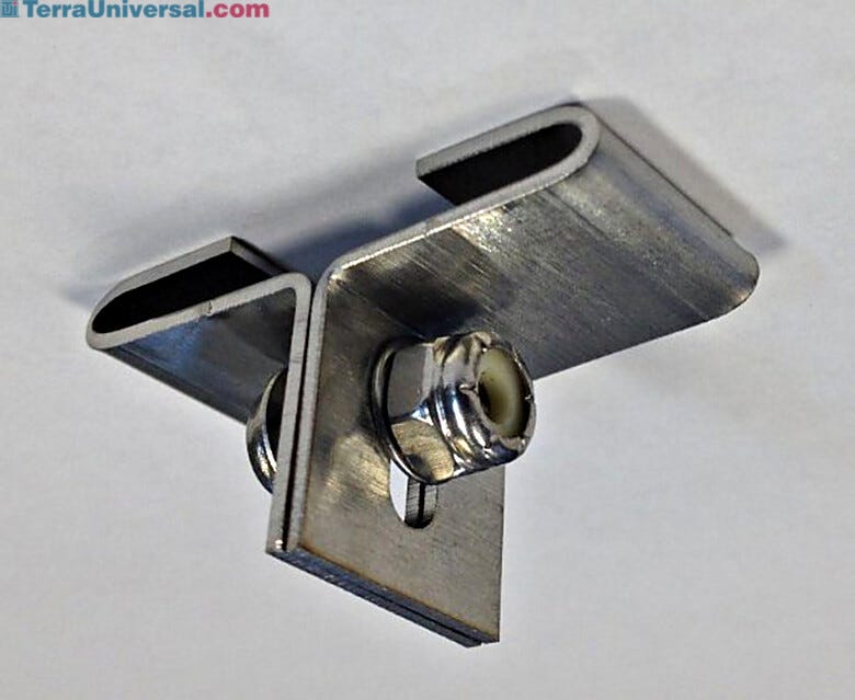 Suspended T-Bar Mount for GripTrack; 1-1/2