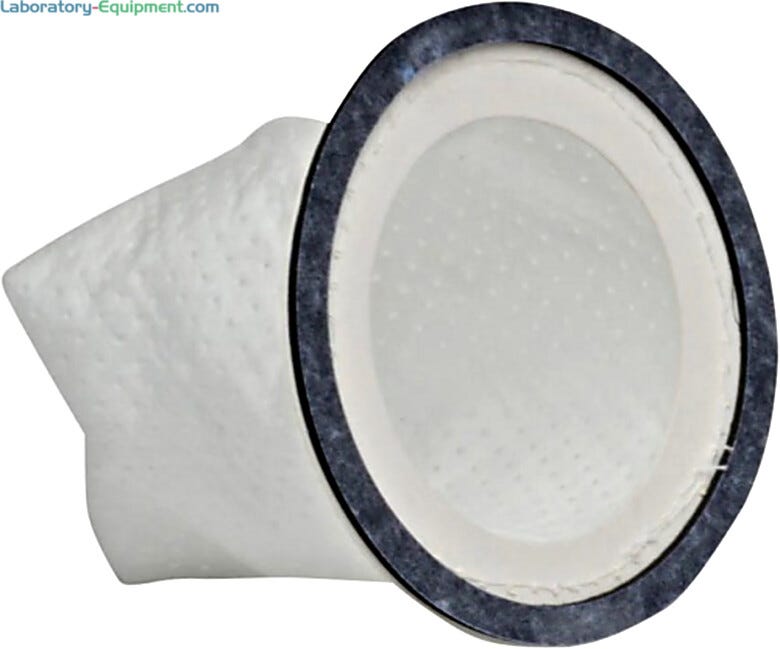 Replacement filter bags for the Microvac CHV cleanroom cordless handheld vacuum cleaner  |  1009-04 displayed
