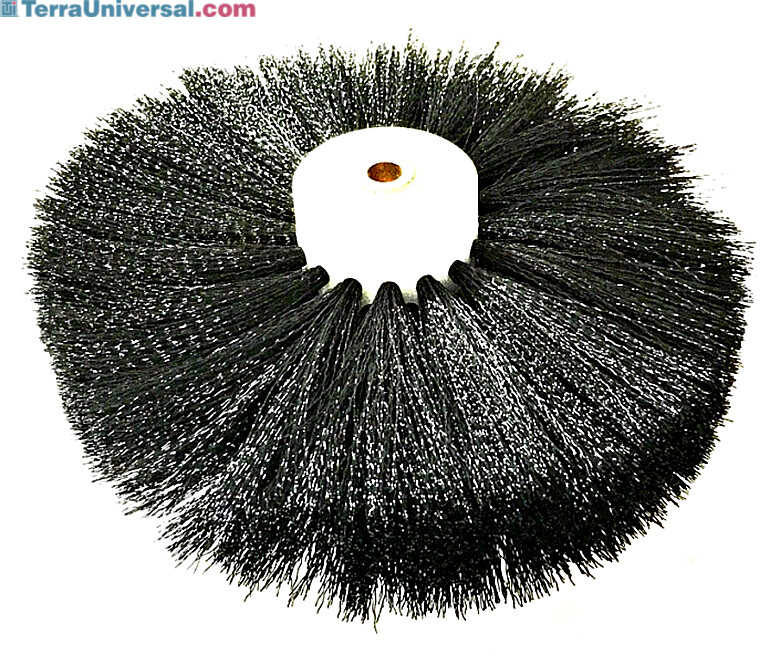 Shoe cleaner rotary fiber brush  |  1784-06 displayed