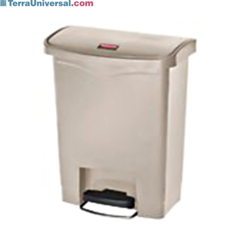 8 Gal. Beige Step-On Container  |  1457-11A displayed