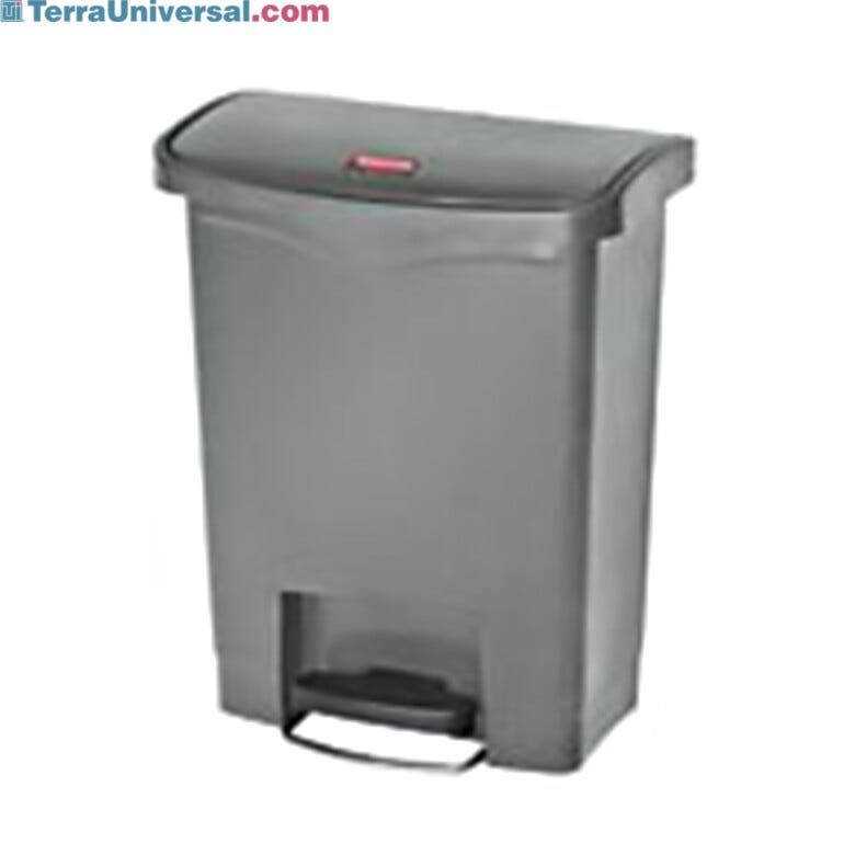 18 Gal. Gray Step-On Container  |  1457-14A displayed