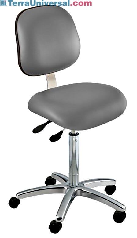 ISO 5 Ergonomic Cleanroom Chairs from BioFit | Terra Universal