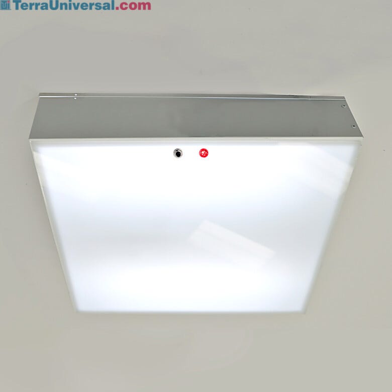 2' x 2' Cleanroom LED light panel with emergency battery back-up in case of power failure | 3800-48 displayed