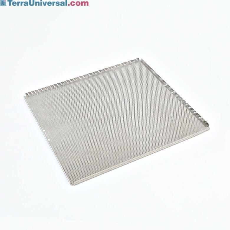 2’x2’ perforated 304 stainless steel, 12 gauge screen for room-side-replaceable fan filter unit | 6601-62 displayed