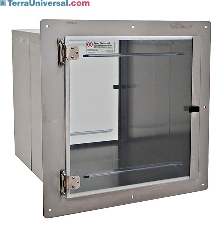 Allows clean transfer of parts in and out of controlled environments | 2634-45A displayed