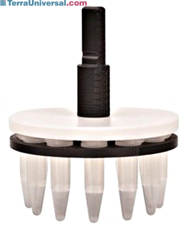 #451 holds 8 tubes (1.5ml polypropylene, Eppendorf tubes) | 5323-48 displayed