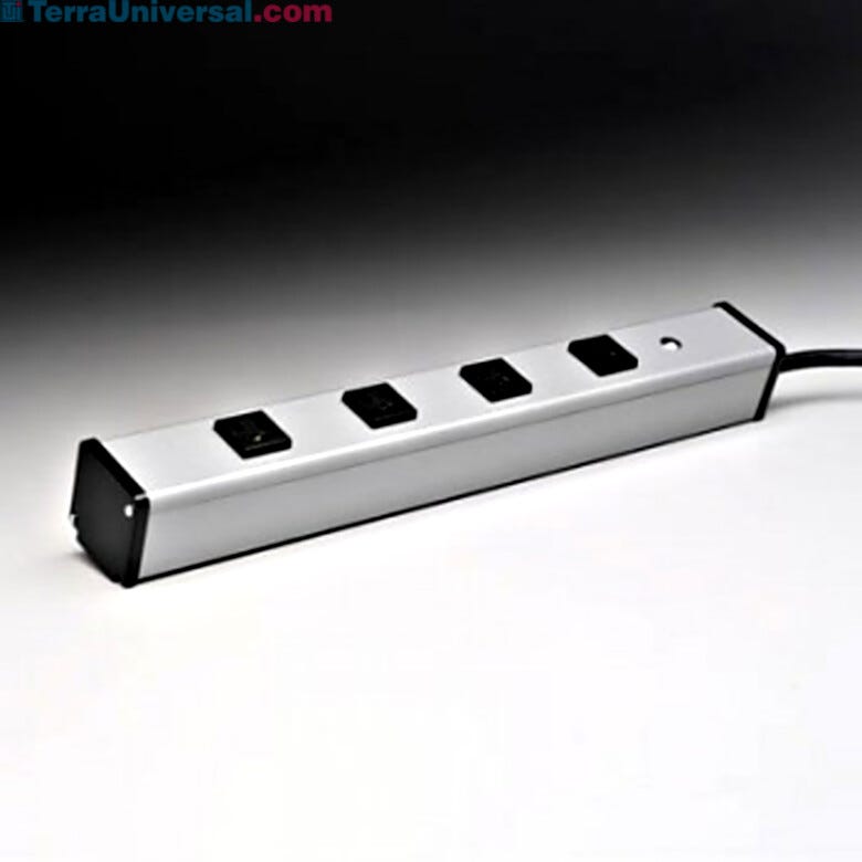 Provide electrical receptacles for connecting instruments and equipment inside the glove box. | 3643-16 displayed