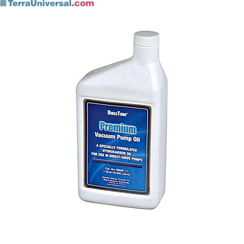 Premium hydrocarbon oil for direct-drive pumps by Welch Vacuums | 7906-42 displayed