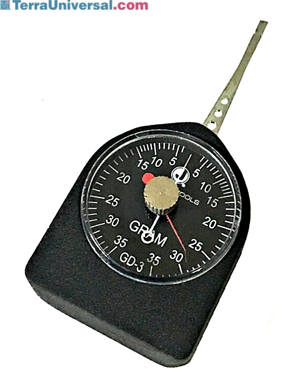 Tester gauge with hook. Product details may differ.  |  9101-03A displayed