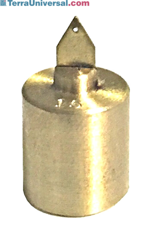 15-gram calibration weight (shown on the far right).  |  9101-07 displayed
