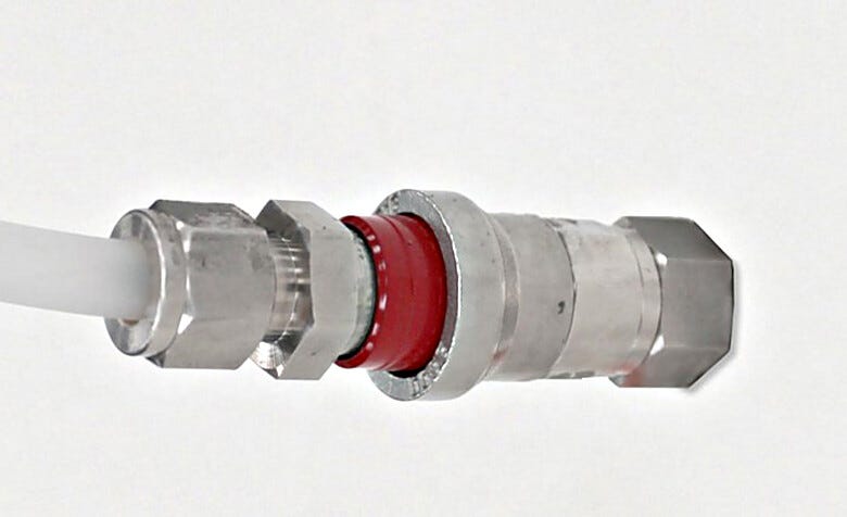 Includes plumbing of vacuum line and installation of quick connection fitting  |  6705-07 displayed