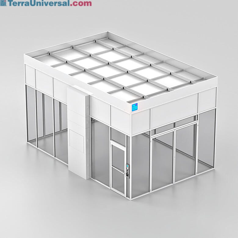 AirShare Roof Plenum™ for efficient recirculating cleanroom airflow | 6603-03 displayed