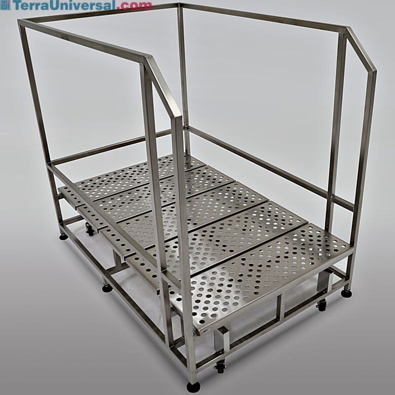 Single-step mobile platform with 36