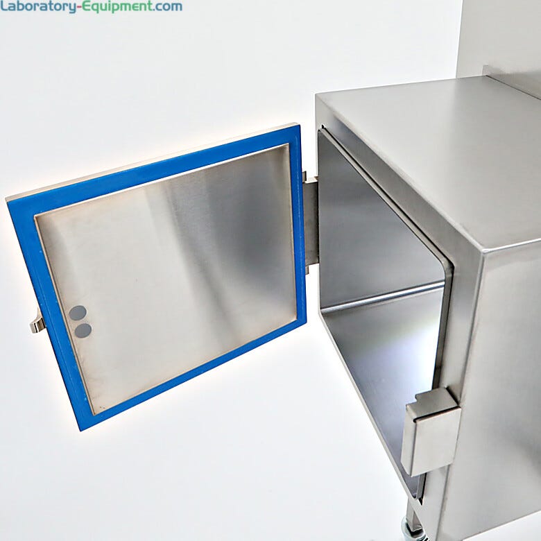 BioSafe® inert gas airlock; removable and autoclavable doors; seamless interior with coved corners  |  9670-64C displayed