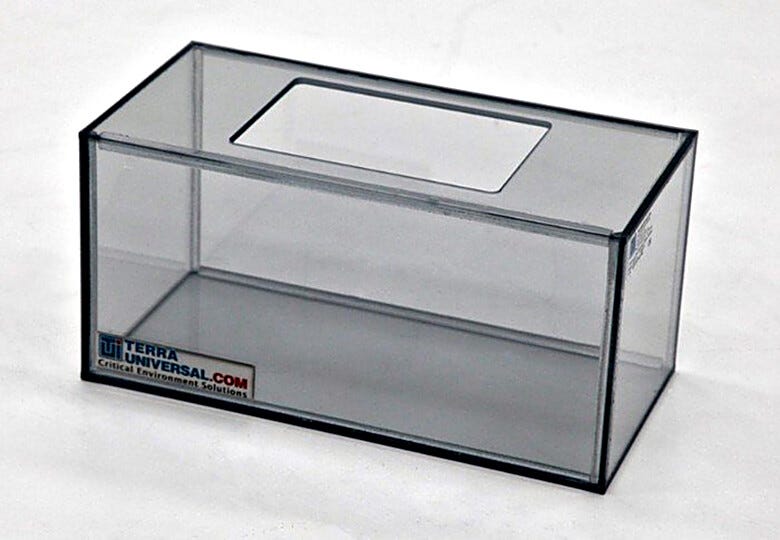 Cleanroom Hat Dispenser  |  4951-00 displayed