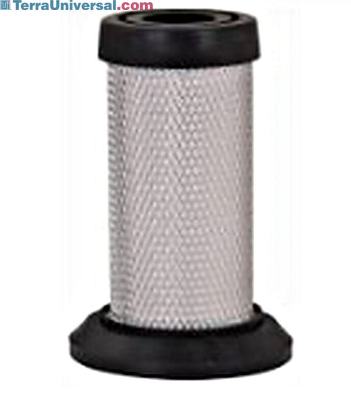 Removes particles and liquid vapors from the feed line | 2700-15 displayed