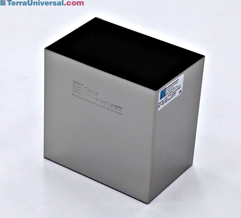 Stainless Steel Benchtop Swab Dispenser  |  4951-35-2 displayed