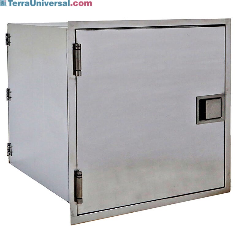 Fire-rated pass-through chamber, 24