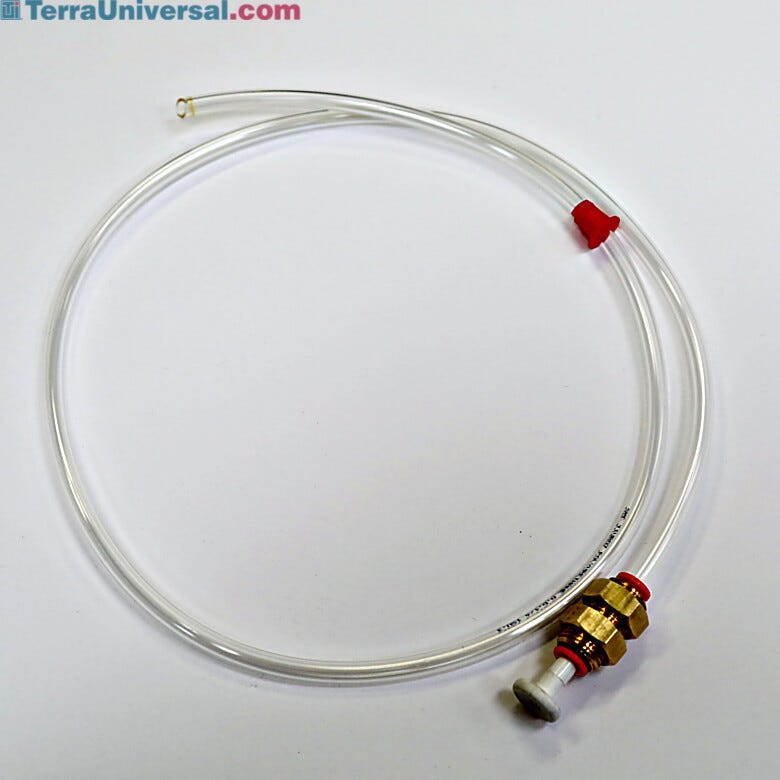 Simplifies filter leak testing and connection of Filter Backpressure Alarm | 6601-99 displayed