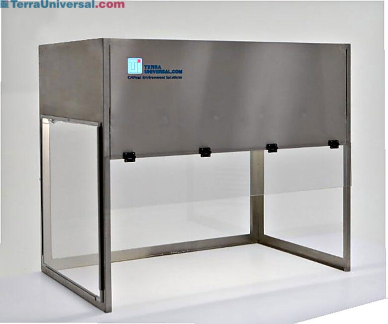 Shown: Stainless Steel HEPA-Filtered Ventilation Hood | 1686-54D-SSV displayed