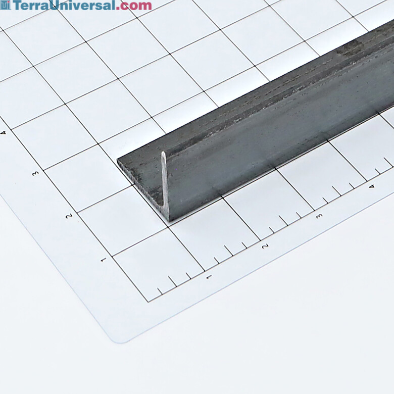 Terra offers hot rolled steel angle in 20' long bars of 1/8