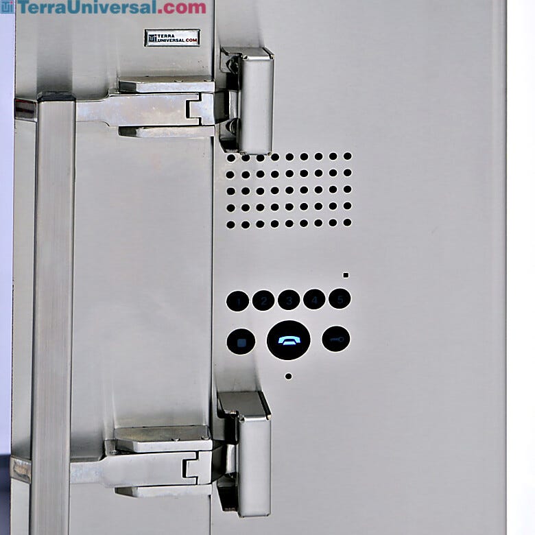 Smart Pass-Through Intercom option allows clear through-wall communication - easy to operate by glove personnel | 2635-89 displayed