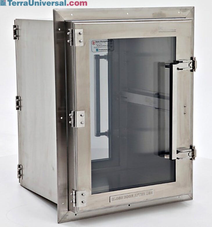 Reduces contamination by providing a clean way to transfer equipment